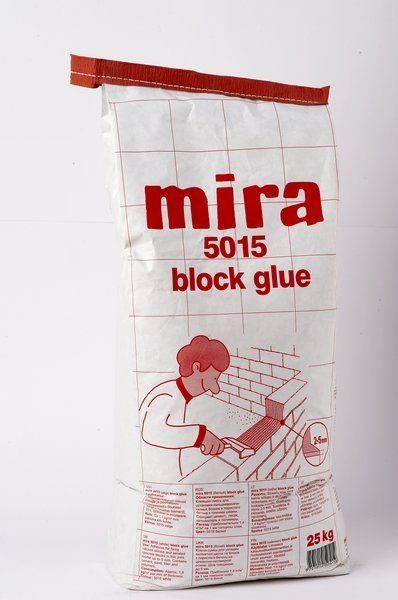 Mira 5015 Balta gāzbetona bloku līmjava, 25kg